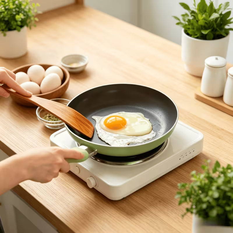 10/4pcs Natural Wooden Kitchen Utensil Set – Durable Spoons for Stirring, Mixing & Serving