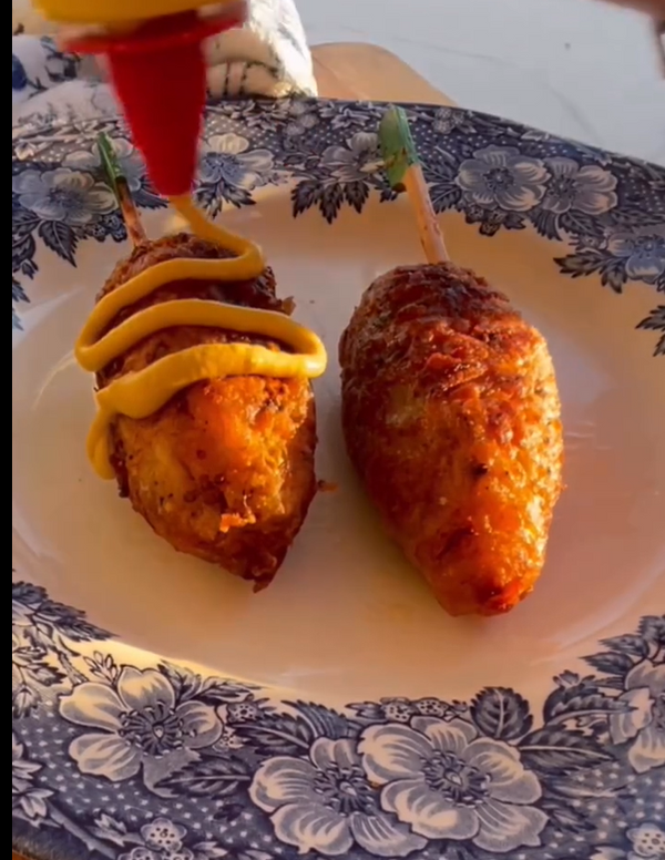 Transfer to a paper towel-lined plate and serve hot with dipping sauces