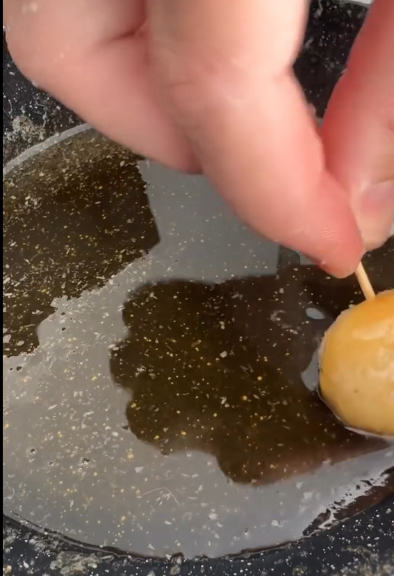 Melt chocolate with 1 tbsp oil until smooth; dip frozen bars to coat completely.