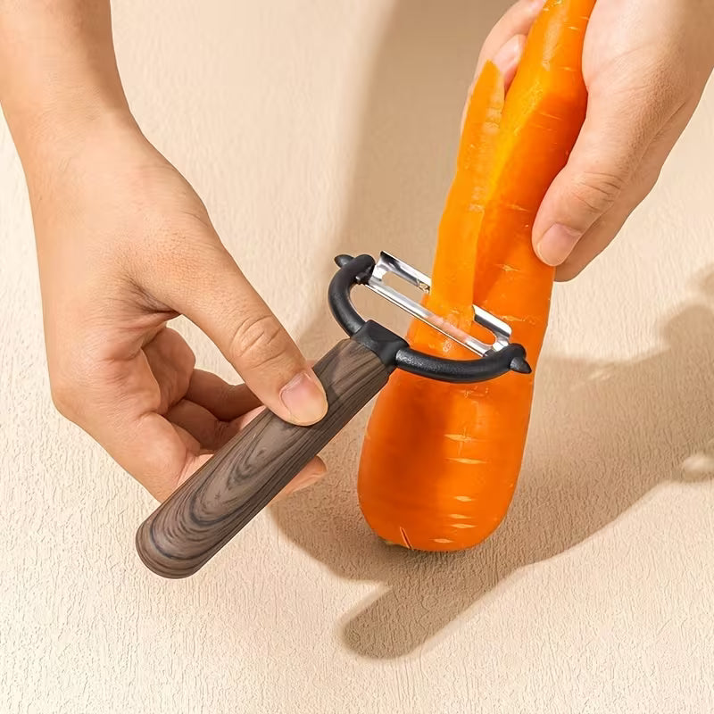 Multi-Use Vegetable & Fruit Peeler – Stainless Steel Blade, Ergonomic Handle