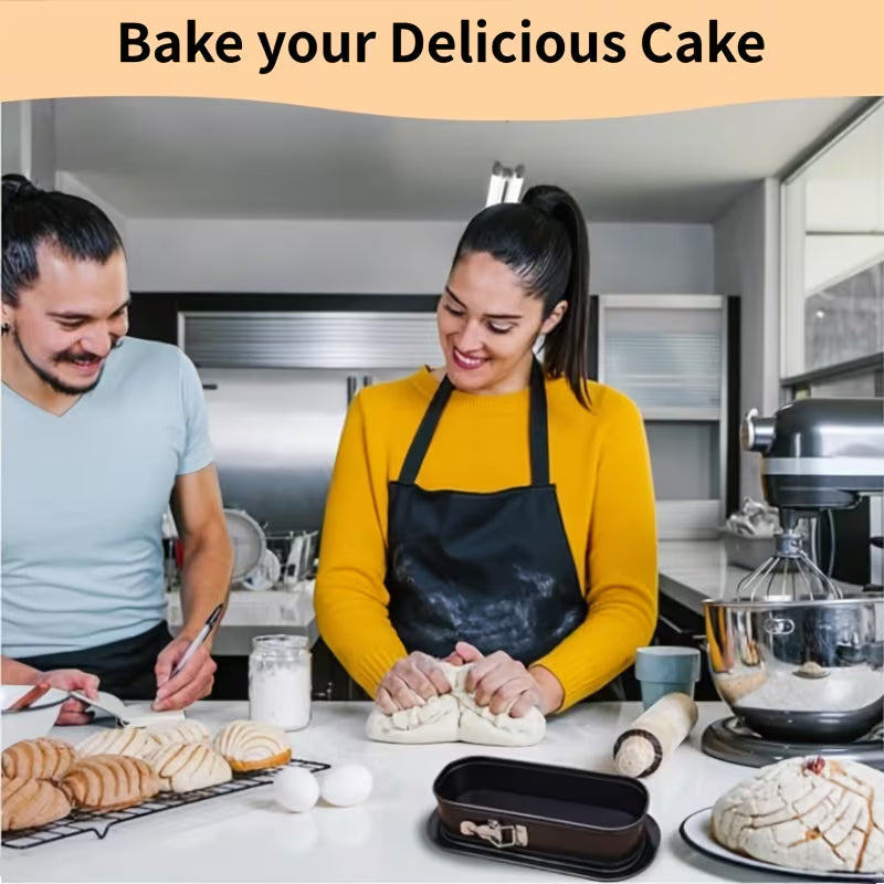 11.81-Inch Non-Stick Springform Cake Pan – Removable Base