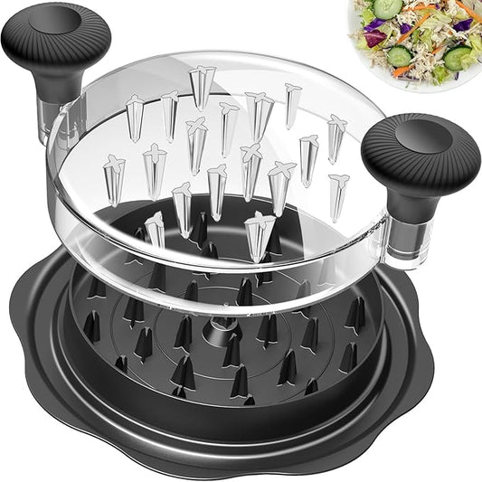 Ukeetap 10" Meat Shredder Tool | Chicken Breast Shredder, BPA-Free, Black