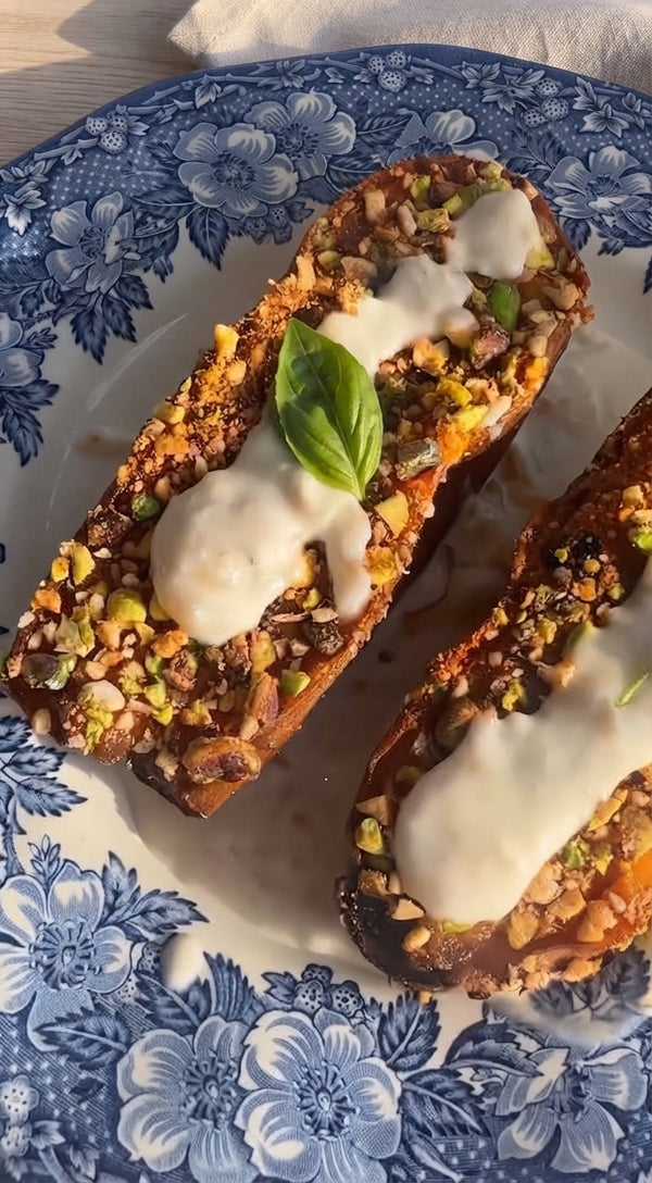Passover Sweet Potato Boats
