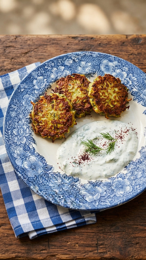 Mediterranean Leek Patties Secret Ingredient