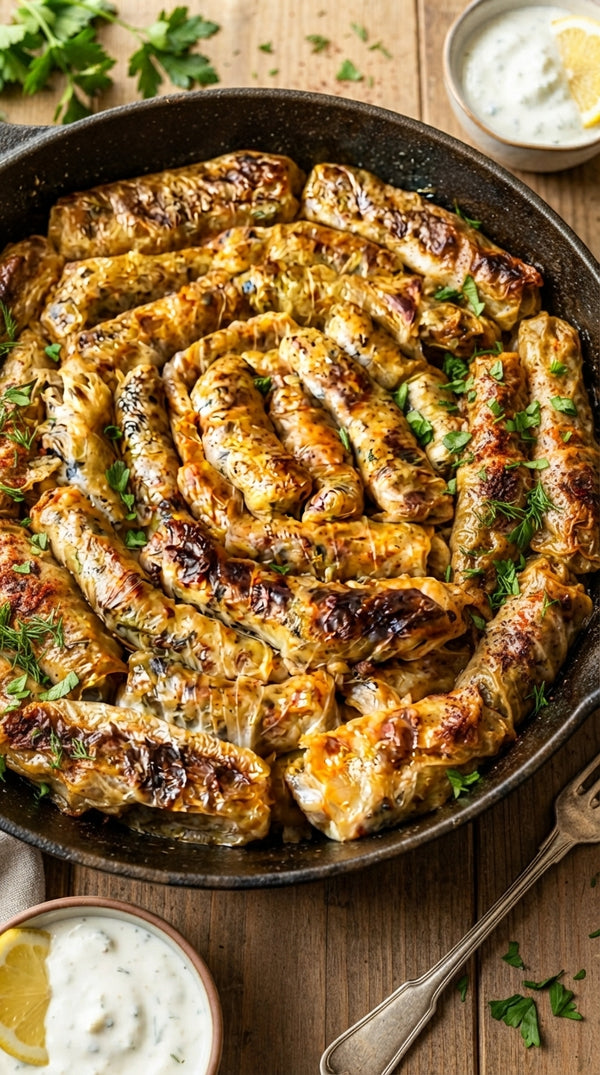Stuffed Cabbage Without Ground Meat