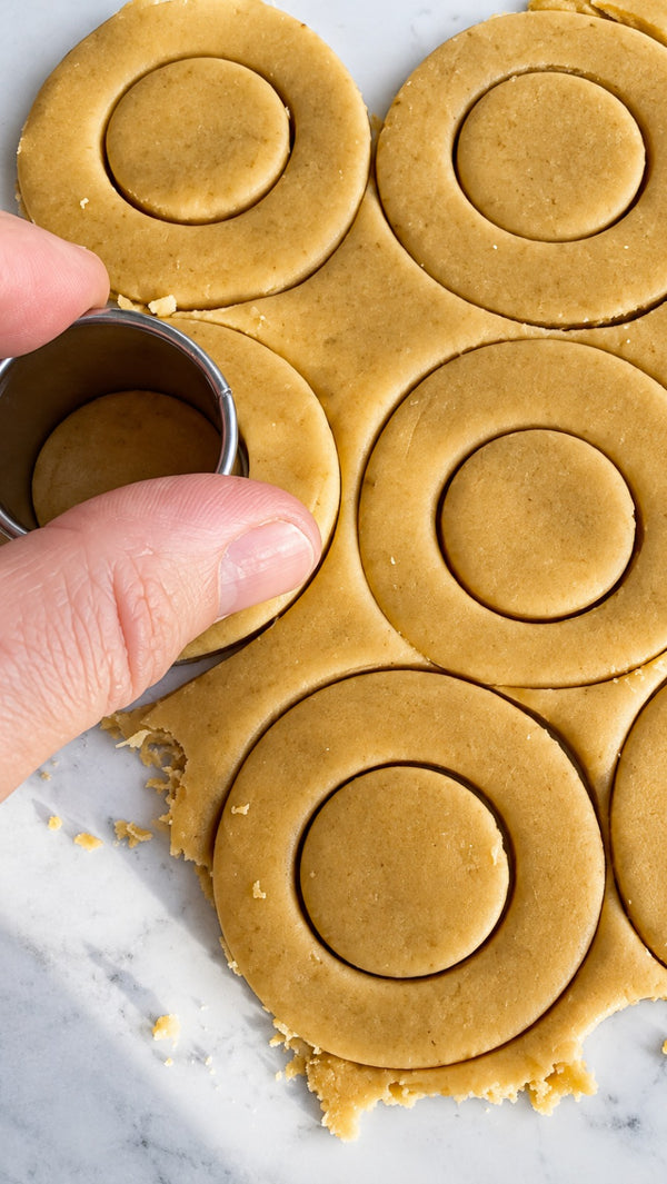 Allow the cake to rest and ensure the surface is evenly baked and ready for the next preparation stage.