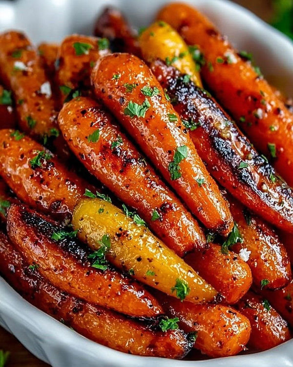 Meat Stuffed Carrots with Pull Method