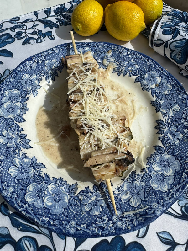 JUICY MATZAH AND MUSHROOM LASAGNA