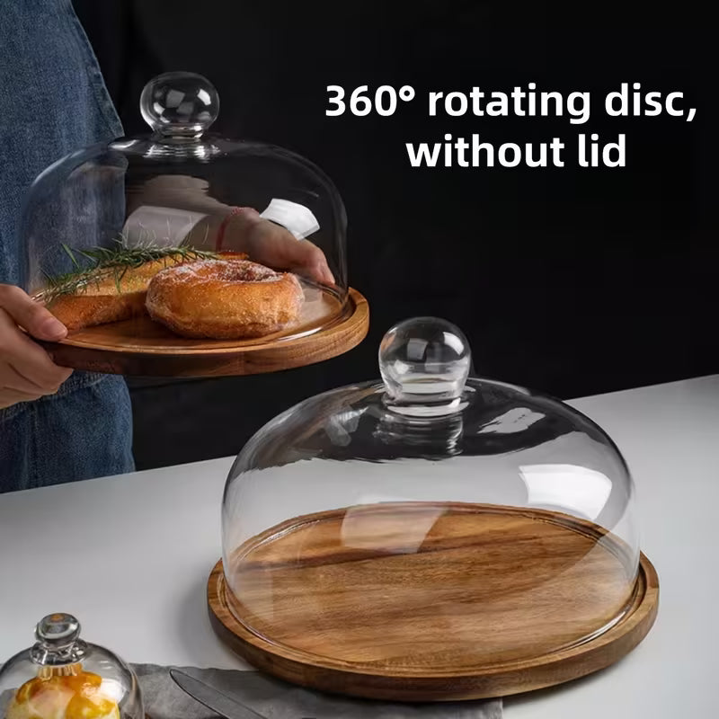 Wooden Charcuterie Serving Tray – Appetizer, Dessert & Fruit Board