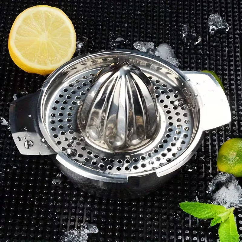 Stainless Steel Manual Citrus Juicer – 1300ml Fresh Juice Maker