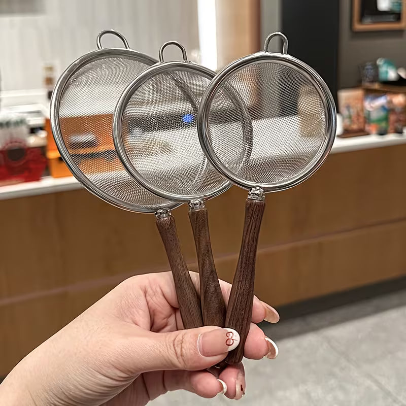 3pcs Stainless Steel Mesh Strainers