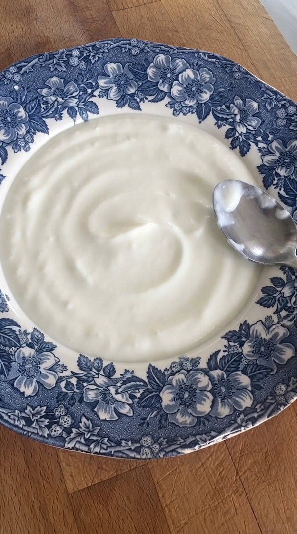 Whisk sour cream, mayo, garlic, chives, lemon, and salt. Cool
artichokes 3 mins to firm up cheese crust, then serve hot with Ranch dip!