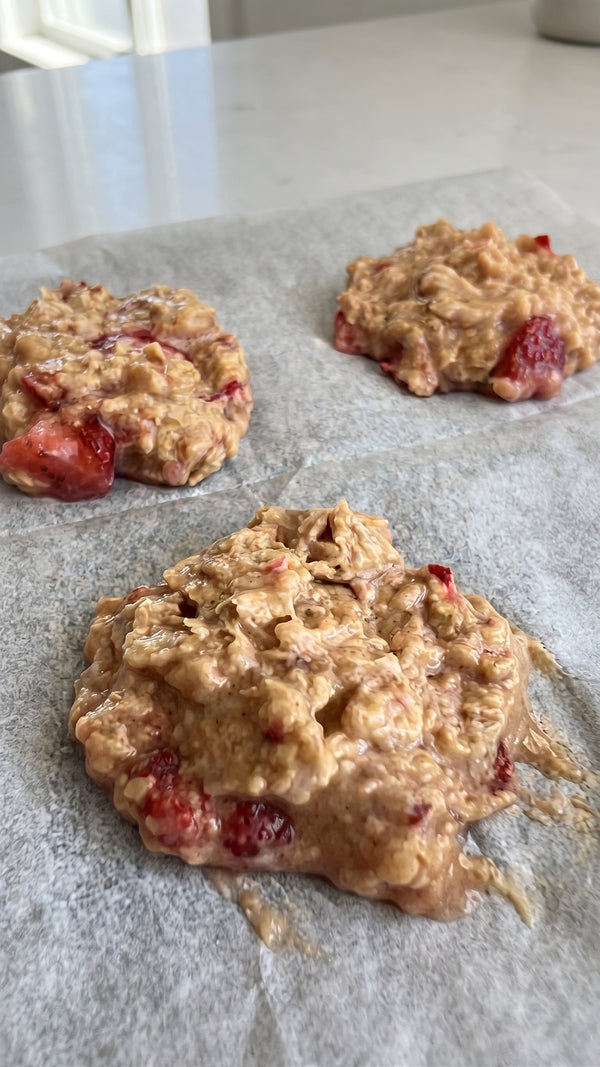 Bake in a preheated oven at 180°C (350°F) for 12–15 minutes until edges are light golden brown and centers remain soft.